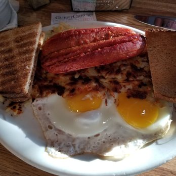 Peanuts Deluxe Cafe - Hot Link w/ 2 Eggs. - Diners Near Me - San Jose, California