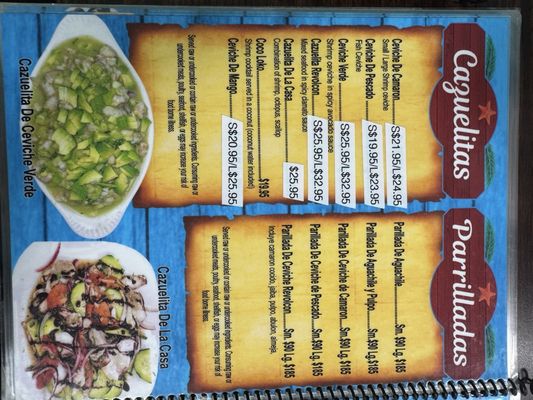 Menu photo 1 Mariscos El Diamante Fresno, CA Menu photo 1 Mariscos El Diamante Fresno, CA