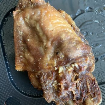 Wingstop - Another gross burnt old chicken wing!! - Chicken Wings Near Me - San Clemente, California