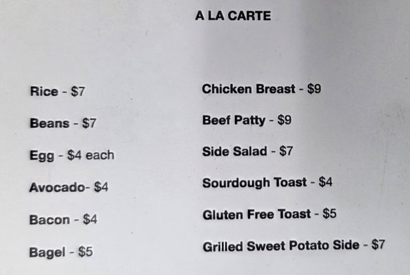 Menu photo 1 The Yucca Tree Eatery Yucca Valley, CA Menu photo 1 The Yucca Tree Eatery Yucca Valley, CA