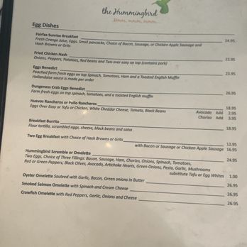 The Hummingbird - Menu - Breakfast & Brunch Near Me - Fairfax, California The Hummingbird - Menu - Breakfast & Brunch Near Me - Fairfax, California