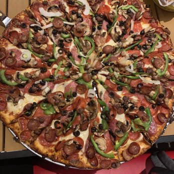 Mountain Mike's Pizza - I can't remember the name BUT it had all the pepperoni sausage salami and all veggies - Pizza Near Me - Santa Maria, California Mountain Mike's Pizza - I can't remember the name BUT it had all the pepperoni sausage salami and all veggies - Pizza Near Me - Santa Maria, California
