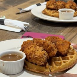 Chicken & Sweet Potato Waffles