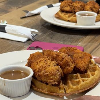 Barn Bird Kitchen - Chicken & Sweet Potato Waffle - Desserts Near Me - Maplewood, New Jersey