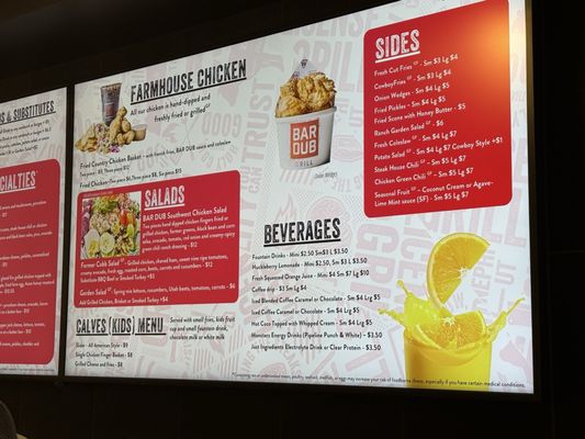 Menu photo 2 Bar Dub Grill Nephi, UT Menu photo 2 Bar Dub Grill Nephi, UT