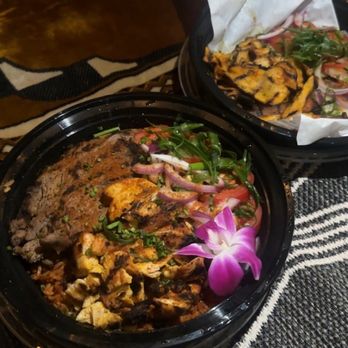 Everything Suya - Surf and Surf & Turf Suya Vegan Suya Plate - Salad Near Me - Houston, Texas Everything Suya - Surf and Surf & Turf Suya Vegan Suya Plate - Salad Near Me - Houston, Texas