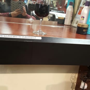 Escape Salon - Love this place!   been coming here for almost 3 years [love the wine] - Hair Salons Near Me - Claremont, California
