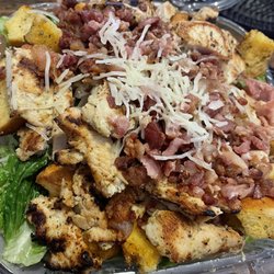 Zesto Pizza & Grill - Chicken Caesar salad with bacon