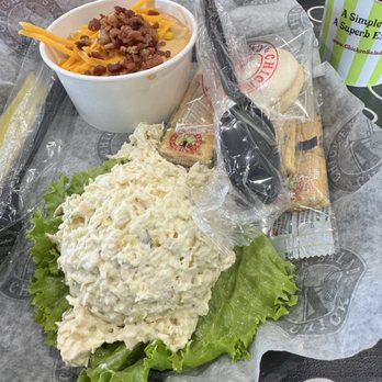 Chicken Salad Chick - Classic Chicken Salad scoop and Loaded Potato Soup - Southern Near Me - Columbia, Missouri Chicken Salad Chick - Classic Chicken Salad scoop and Loaded Potato Soup - Southern Near Me - Columbia, Missouri