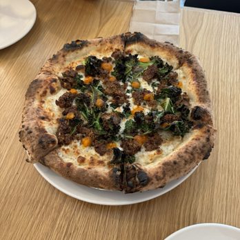 Hapa Pizza - Kale and Sausage Pizza - Pizza Near Me - Beaverton, Oregon Hapa Pizza - Kale and Sausage Pizza - Pizza Near Me - Beaverton, Oregon