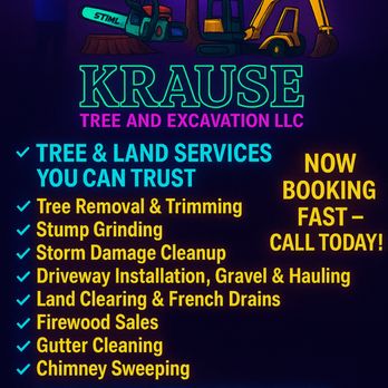 Krause Tree and Excavation - Tree Services Near Me - Houtzdale, Pennsylvania Krause Tree and Excavation - Tree Services Near Me - Houtzdale, Pennsylvania