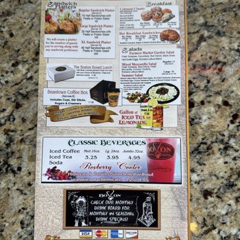 Boston Coffee House - Menu back - Coffee & Tea Near Me - Altamonte Springs, Florida Boston Coffee House - Menu back - Coffee & Tea Near Me - Altamonte Springs, Florida