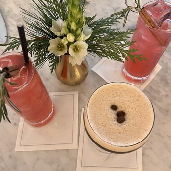 The Pembroke - Hibiscus Mule and Spiced EspressNo-Tini - New American Near Me - Washington, DC, District of Columbia The Pembroke - Hibiscus Mule and Spiced EspressNo-Tini - New American Near Me - Washington, DC, District of Columbia