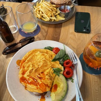 Sonnyboy - Harissa Folded Eggs, Crispy Chicken Sandwich - Breakfast & Brunch Near Me - New York, New York