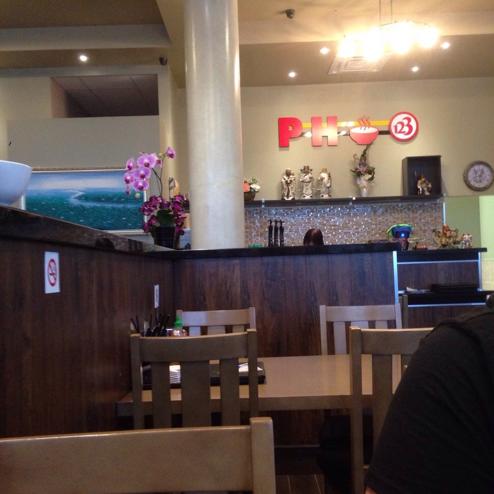 Pho 123 - Facing the counter - Vietnamese Near Me - Brampton, Ontario