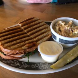 Rendezvous - Turkey bacon panini, yum!