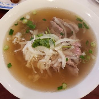 Pho 84 - Number 19 with spring roll in the background - Vietnamese Near Me - Lynnwood, Washington