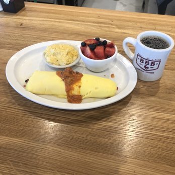 Big Bad Breakfast - Franklin - BLT omelette with a side of fruit and grits. So amazing. - Breakfast & Brunch Near Me - Franklin, Tennessee Big Bad Breakfast - Franklin - BLT omelette with a side of fruit and grits. So amazing. - Breakfast & Brunch Near Me - Franklin, Tennessee