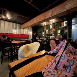 Semilla Kitchen & Bar - My cute ducky bag I designed inside the restaurant