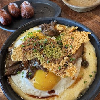 Esther's Kitchen - Truffle polenta with eggs - Italian Near Me - Las Vegas, Nevada