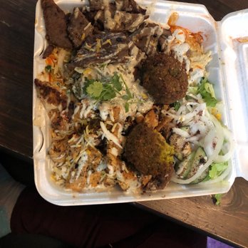 Falafel Corner - Lamb and chicken combo with falafel - Mediterranean Near Me - Sacramento, California Falafel Corner - Lamb and chicken combo with falafel - Mediterranean Near Me - Sacramento, California