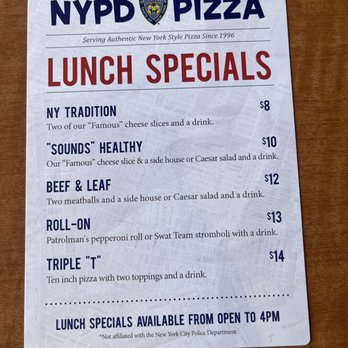 NYPD Pizza - Pizza Near Me - Orlando, Florida