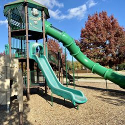 John M Whisenant Park - John M. Whisenant Park -- view of the back of the larger playground