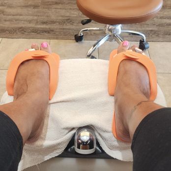 Hollywood Nails & SPA - My Pedicured feet - Skin Care Near Me - Glen Burnie, Maryland
