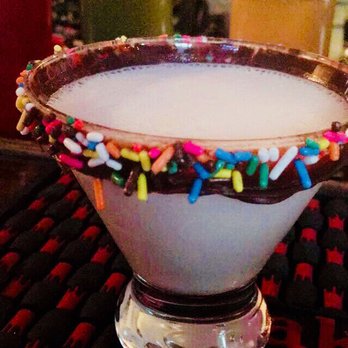 Whiskey Tango Foxtrot - Funfetti chocolate cake martini - so good! - Cocktail Bars Near Me - Wilmington, North Carolina Whiskey Tango Foxtrot - Funfetti chocolate cake martini - so good! - Cocktail Bars Near Me - Wilmington, North Carolina