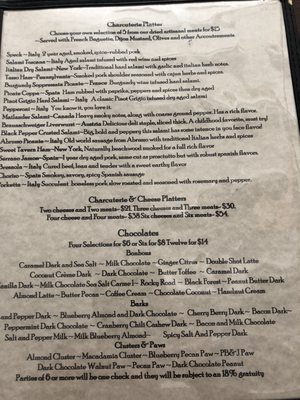 Menu photo 6 The Wine Bar Mount Pleasant, SC Menu photo 6 The Wine Bar Mount Pleasant, SC