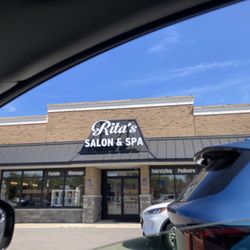 Rita's Salon & Spa - Front parking lot