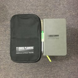 Kathy Scanlan - Cruise Planners - I recorded my vacation memories in my diary book.