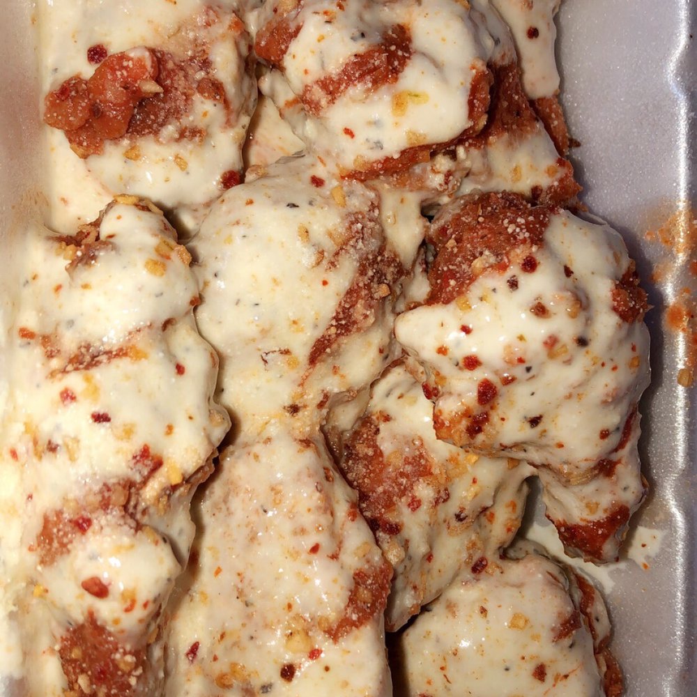 Spicy gar par wings Spicy gar par wings