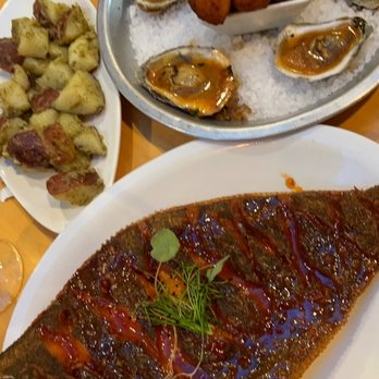 Reel Seafood Grill - Flash Fried Flounder & char grilled oysters - Seafood Near Me - Greensboro, North Carolina Reel Seafood Grill - Flash Fried Flounder & char grilled oysters - Seafood Near Me - Greensboro, North Carolina