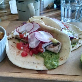 The Corner - Grilled Fish Tacos for breakfast...at The Corner - Cafes Near Me - Montclair, New Jersey