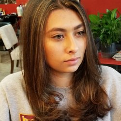 Westgate Salon - Long layer with natural highlights
