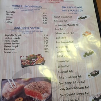 Sushi Yokohama - Lunch Special Menu - Sushi Bars Near Me - Somerville, New Jersey Sushi Yokohama - Lunch Special Menu - Sushi Bars Near Me - Somerville, New Jersey