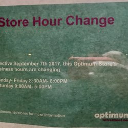 Cablevision of Raritan Valley - New store hours. Website has old hours posted.