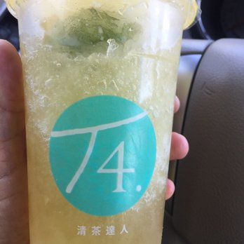 T4 - lime green tea... - Bubble Tea Near Me - San Ramon, California