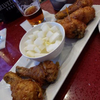 Bonchon Philadelphia - Half spicy,  half garlic soy - Korean Near Me - Philadelphia, Pennsylvania