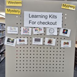 Burlington Public Library - Learning kit check out