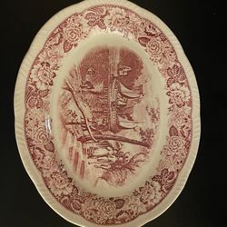 Remember When Creekside Shoppe - Homer Laughlin platter