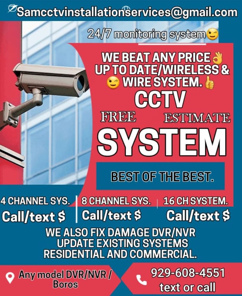 SAM HOME SERVILLANCE Security Systems New York, NY Phone Number Yelp