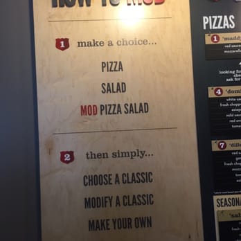 MOD Pizza - The menu - Pizza Near Me - Houston, Texas MOD Pizza - The menu - Pizza Near Me - Houston, Texas