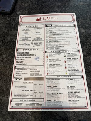Menu photo 1 Slapfish Fishers, IN