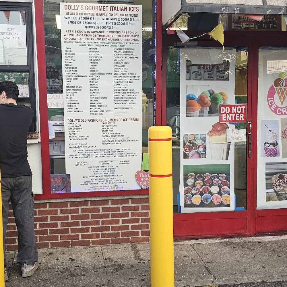 Dolly's Ices - Menu - Ice Cream & Frozen Yogurt Near Me - Brooklyn, New York