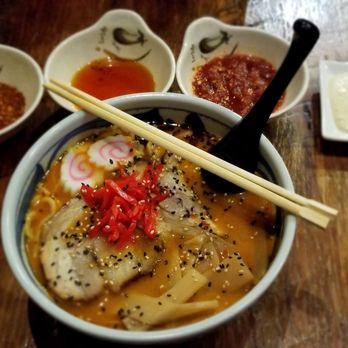 Blue Ocean - Spicy Miso Ramen - Cocktail Bars Near Me - St. Louis, Missouri