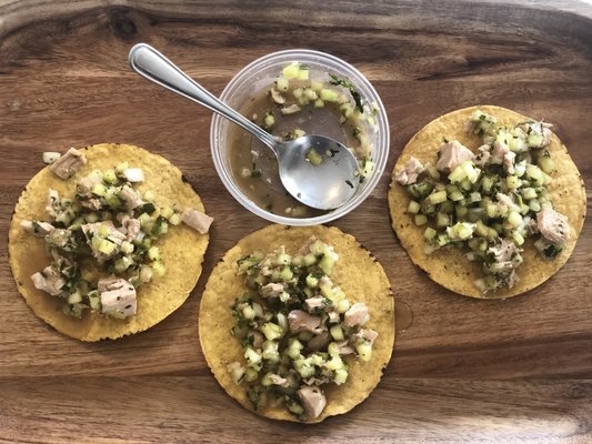Mami's Spicy ceviche