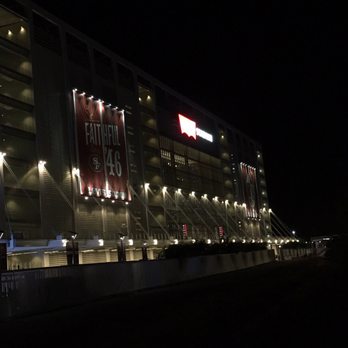 Levi's Stadium - Front of stadium on our way out - Stadiums & Arenas Near Me - Santa Clara, California Levi's Stadium - Front of stadium on our way out - Stadiums & Arenas Near Me - Santa Clara, California