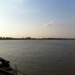Belle of Baton Rouge - View from the promenade from the hotel to the casino.